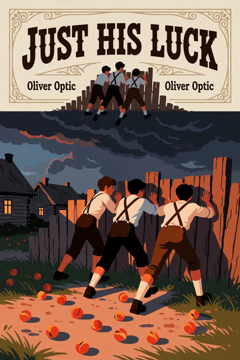 Cover of Just his luck by Oliver Optic