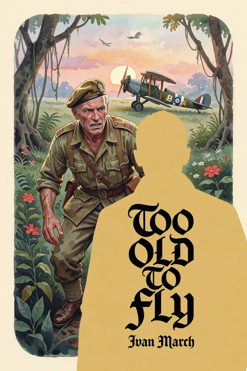Cover of Too old to fly by Ivan March