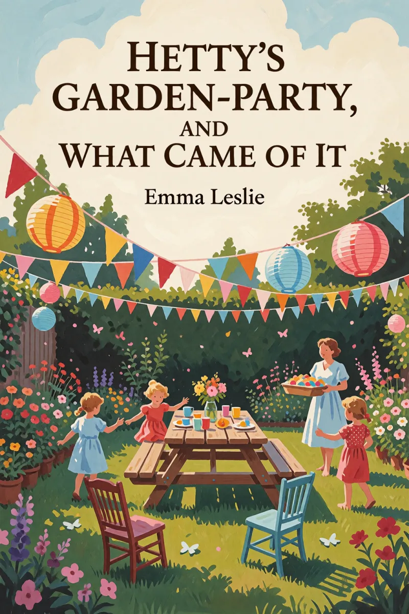 Cover of Hetty's garden-party, and what came of it by Emma Leslie