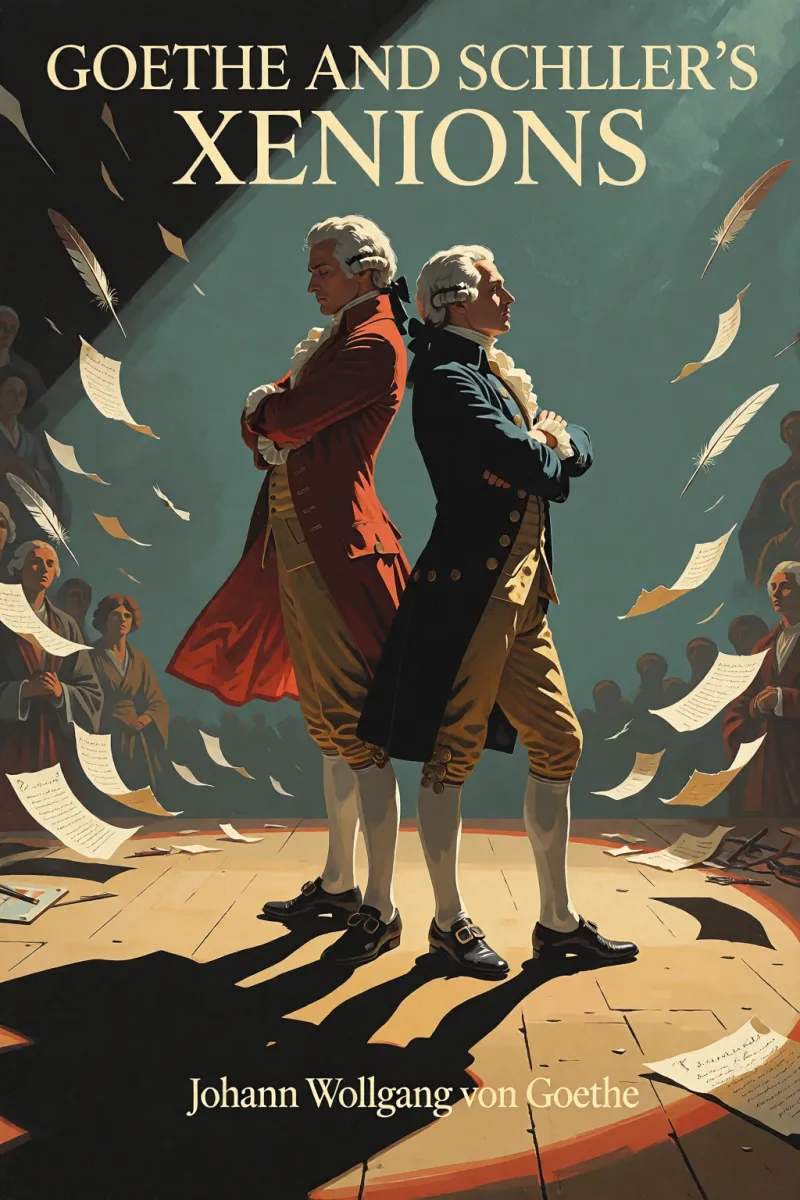 Cover of Goethe and Schiller's Xenions by Johann Wolfgang von Goethe