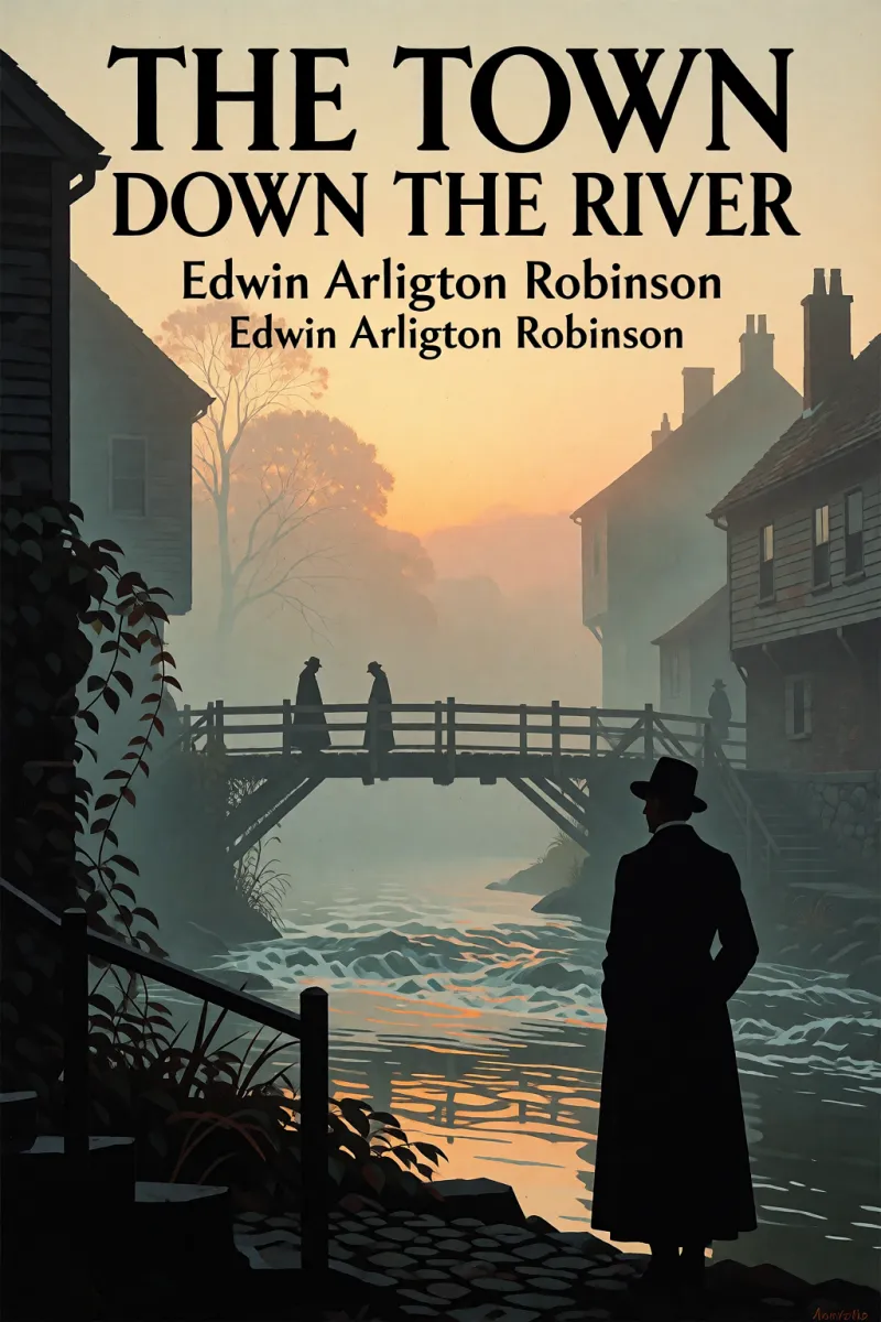 Cover of The town down the river by Edwin Arlington Robinson