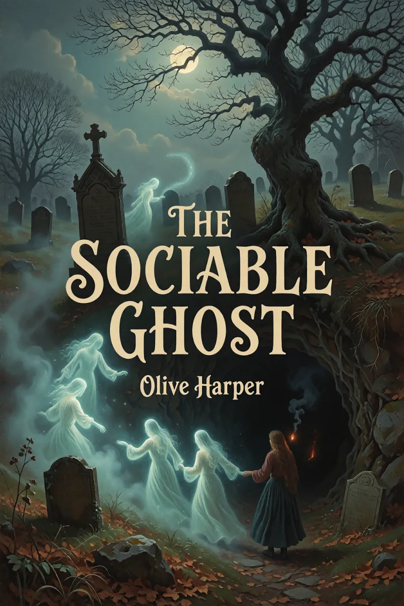 Cover of The sociable ghost by Olive Harper