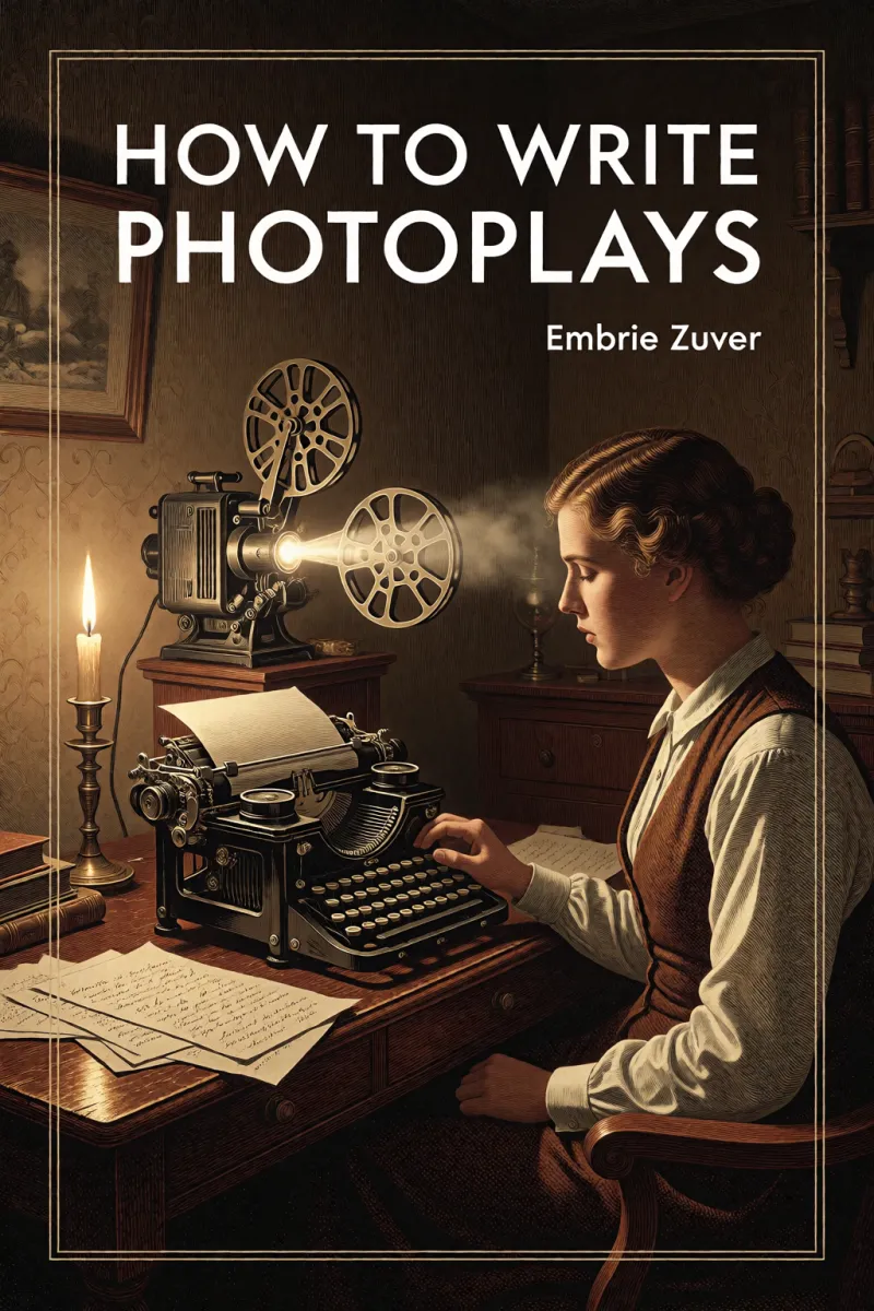 Cover of How to write photoplays by Embrie Zuver