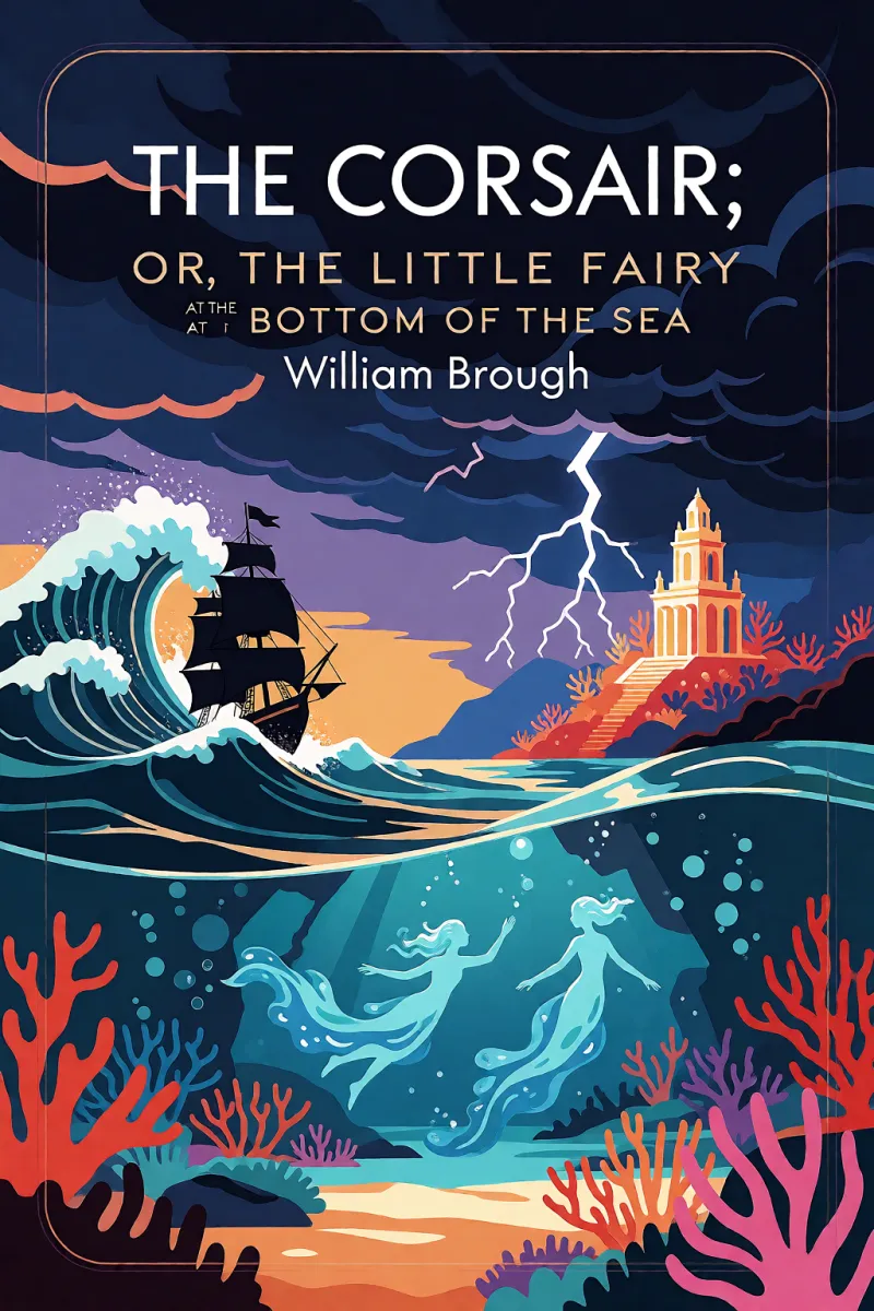 Cover of The corsair; or, the little fairy at the bottom of the sea by William Brough