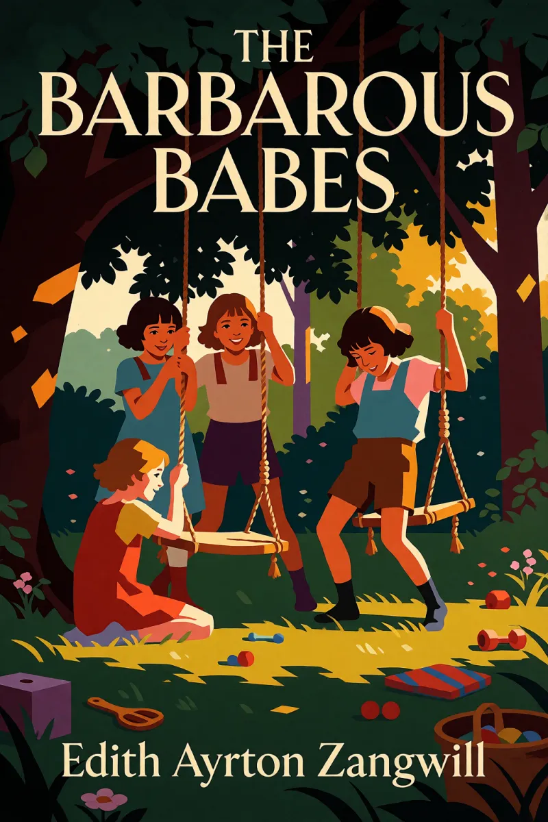 Cover of The barbarous babes by Edith Ayrton Zangwill