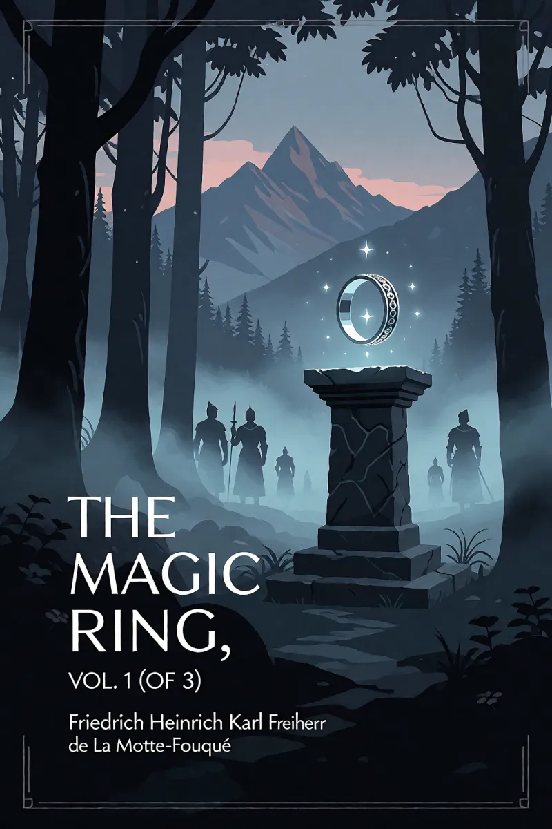Cover of The magic ring, Vol. 1 (of 3) by Friedrich Heinrich Karl Freiherr de La Motte-Fouqué
