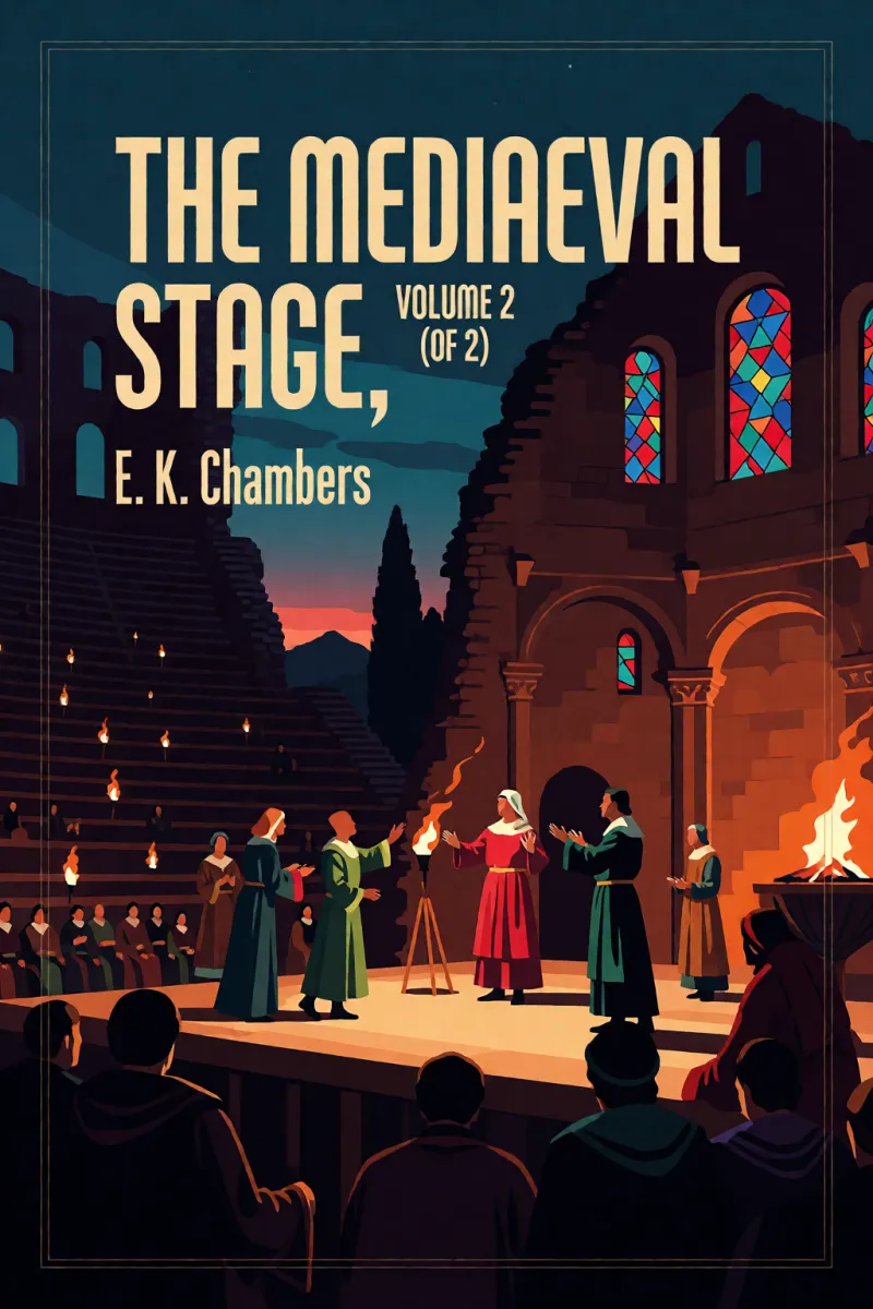 Cover of The mediaeval stage, volume 2 (of 2) by E. K. Chambers