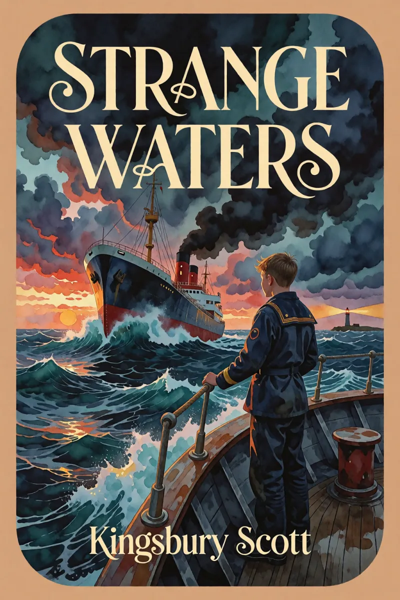 Cover of Strange waters by Kingsbury Scott