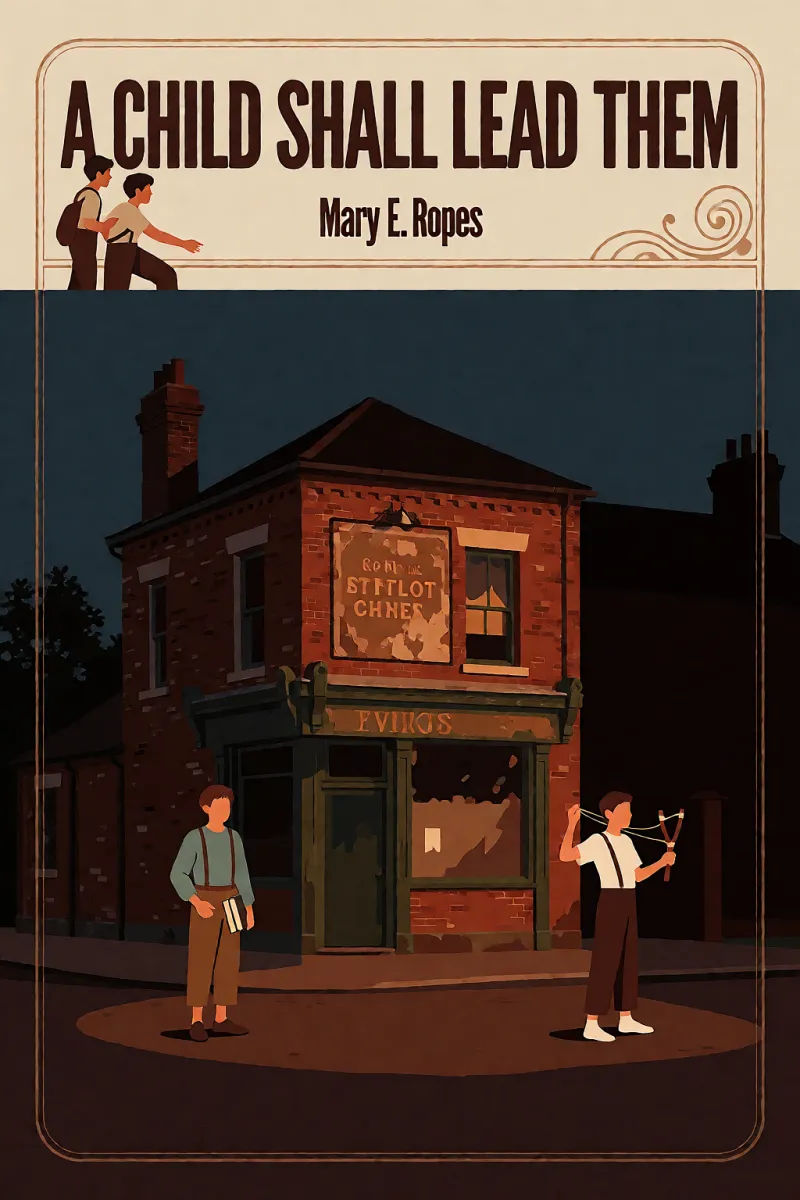 Cover of A child shall lead them by Mary E. Ropes