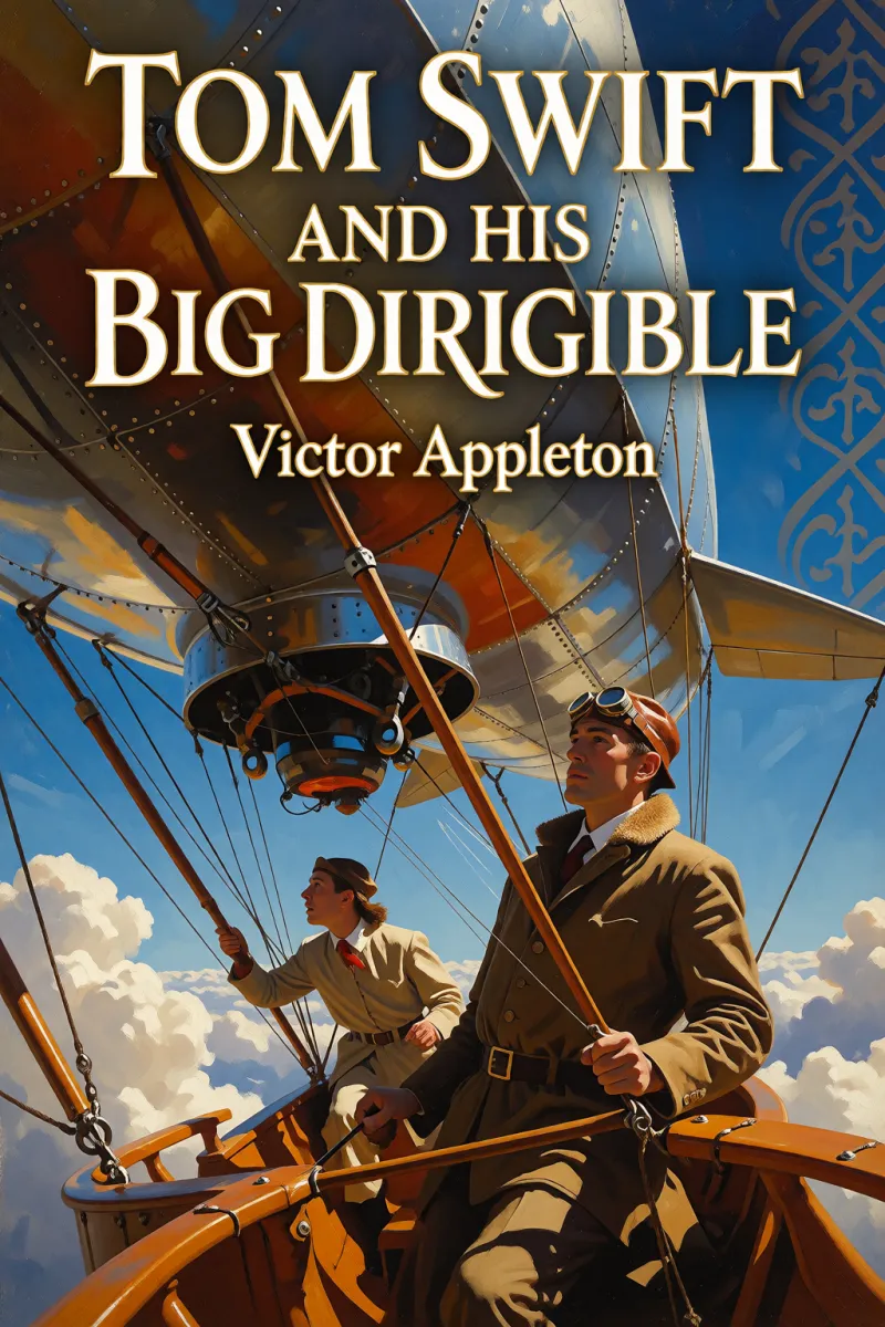 Cover of Tom Swift and his big dirigible by Victor Appleton