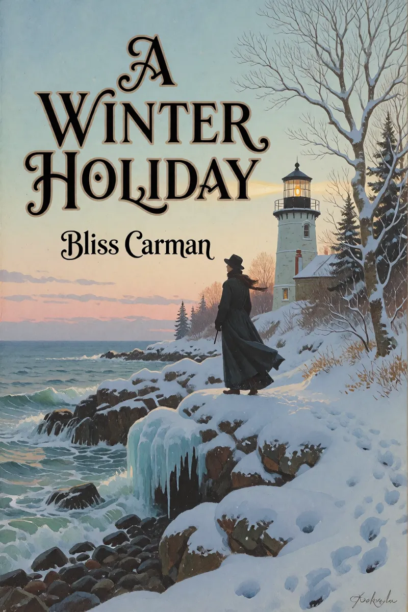 Cover of A winter holiday by Bliss Carman
