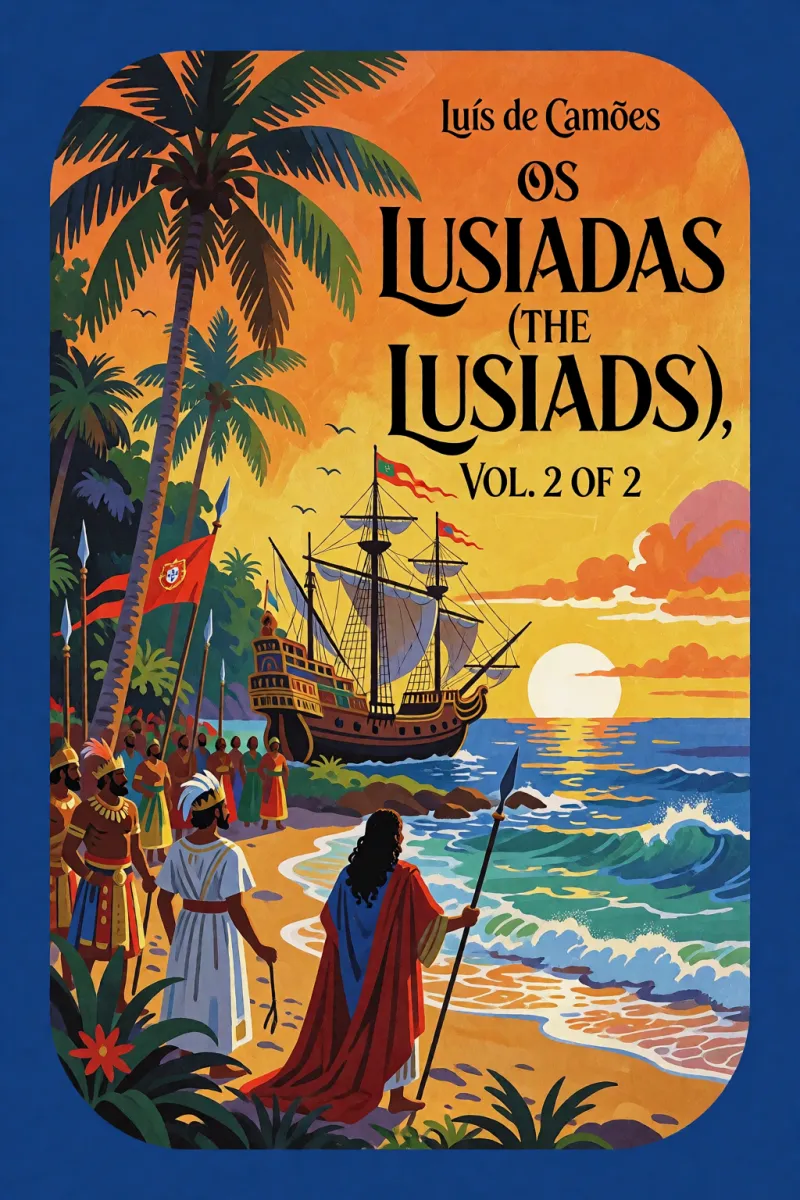 Cover of Os Lusiadas (The Lusiads), vol. 2 of 2 by Luís de Camões