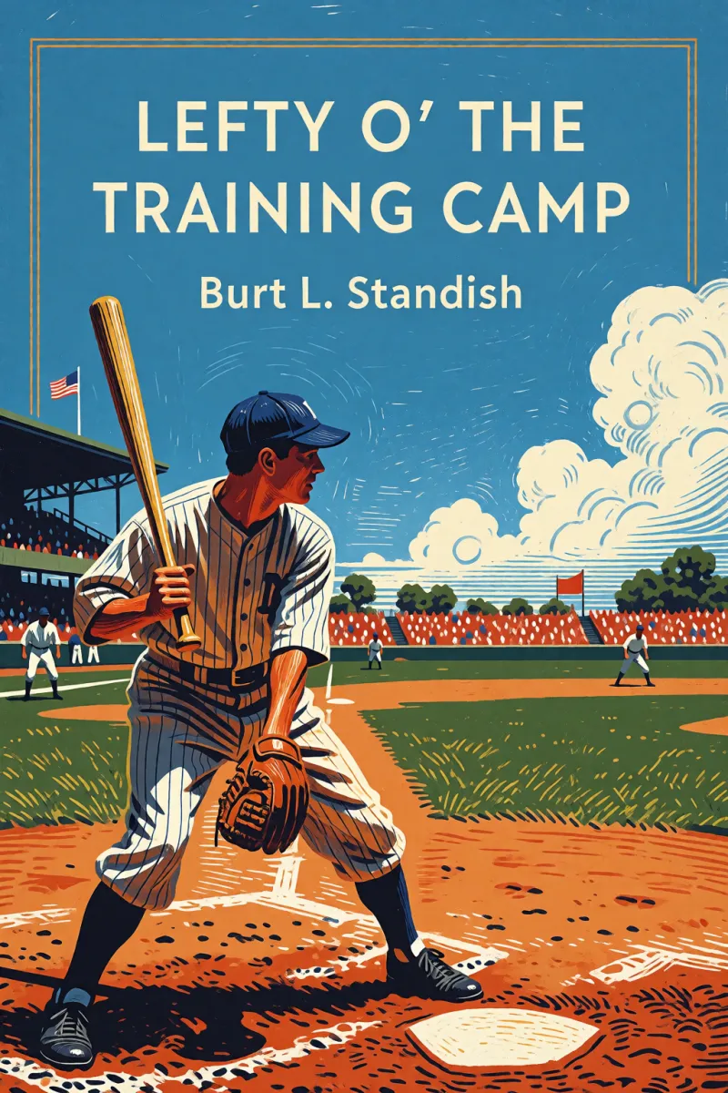 Cover of Lefty o' the training camp by Burt L. Standish