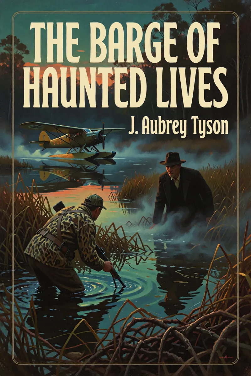Cover of The barge of haunted lives by J. Aubrey Tyson