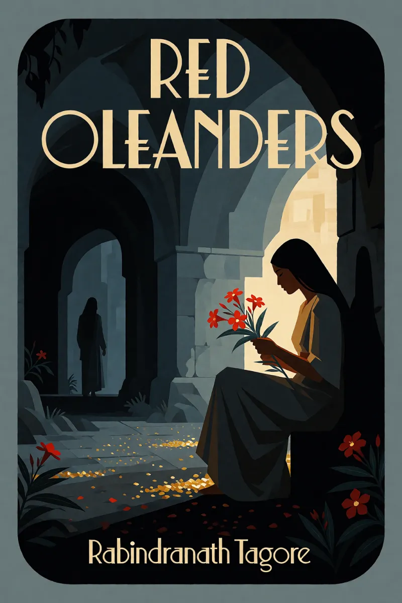 Cover of Red oleanders by Rabindranath Tagore