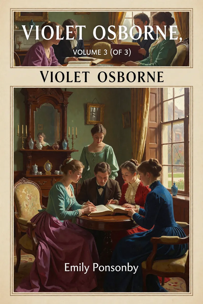 Cover of Violet Osborne, Volume 3 (of 3) by Emily Ponsonby
