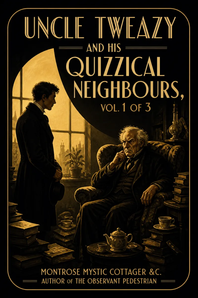 Cover of Uncle Tweazy and his quizzical neighbours, vol. 1 of 3 by Montrose Mystic cottager &c. Author of the Observant pedestrian