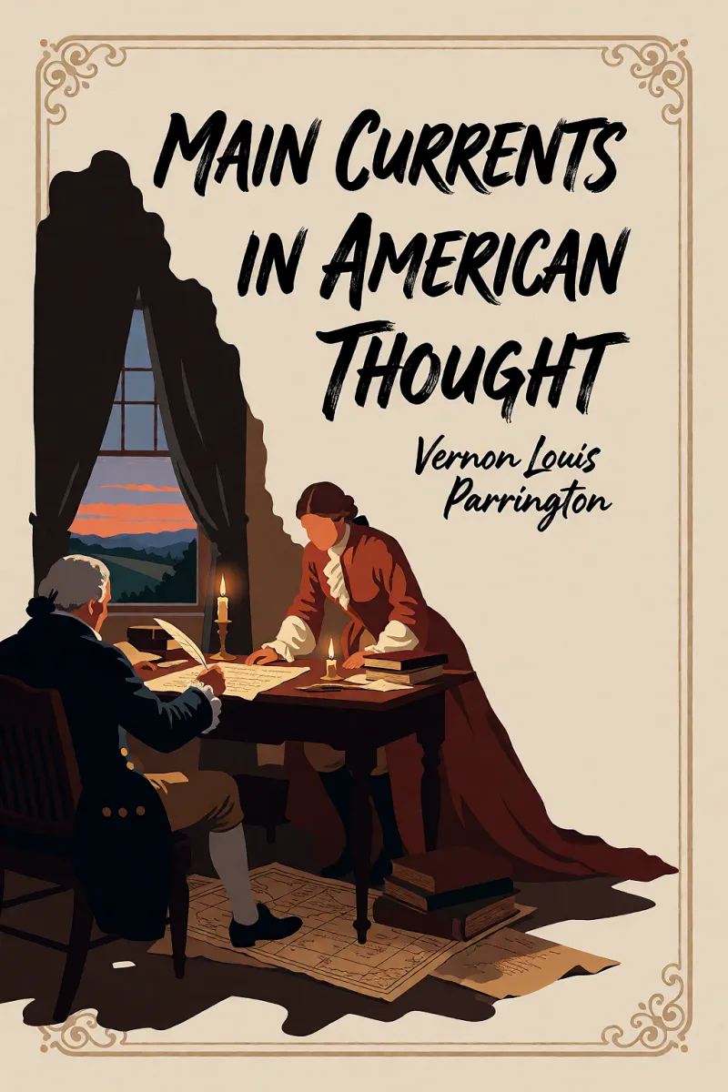 Cover of Main currents in American thought by Vernon Louis Parrington