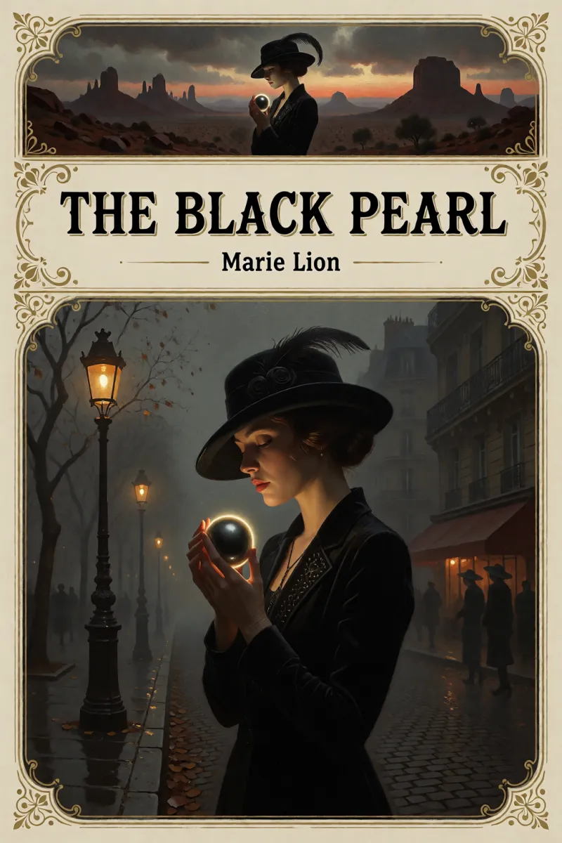 Cover of The black pearl by Marie Lion