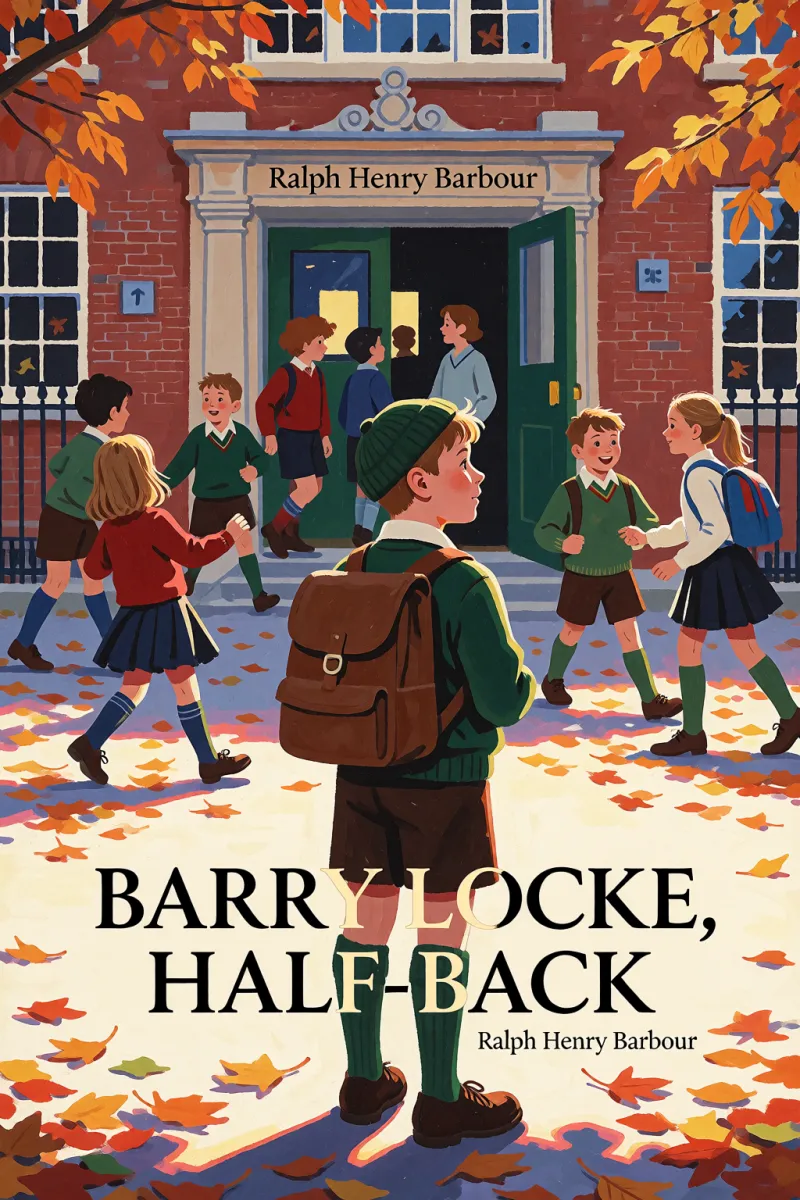 Cover of Barry Locke, half-back by Ralph Henry Barbour