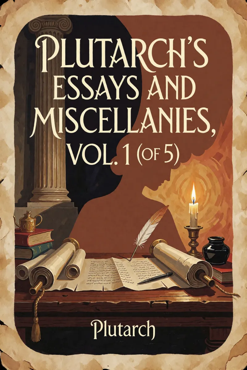 Cover of Plutarch's essays and miscellanies, Vol. 1 (of 5) by Plutarch