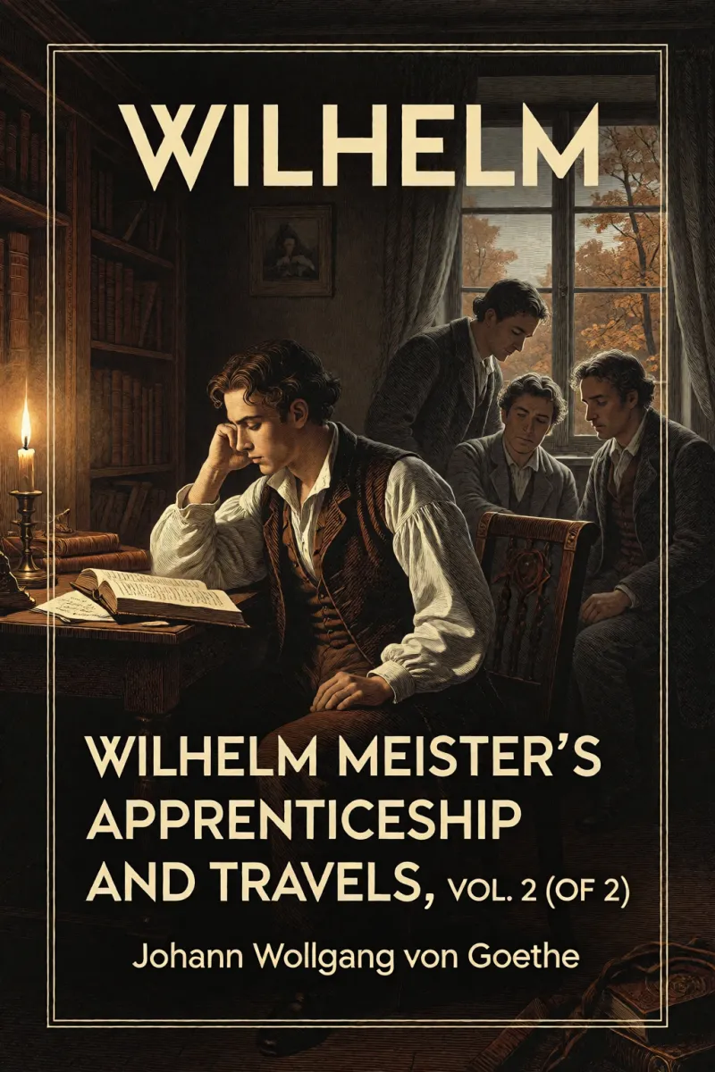 Cover of Wilhelm Meister's apprenticeship and travels, vol. 2 (of 2) by Johann Wolfgang von Goethe