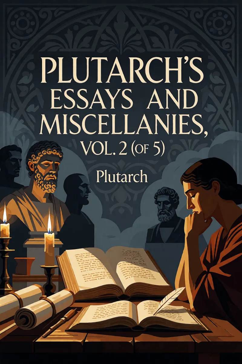 Cover of Plutarch's essays and miscellanies, Vol. 2 (of 5) by Plutarch
