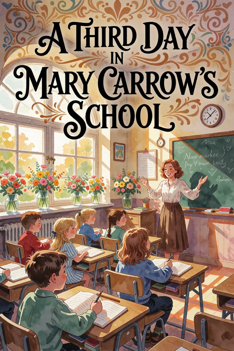 Cover of A third day in Mary Carrow's school by Anonymous