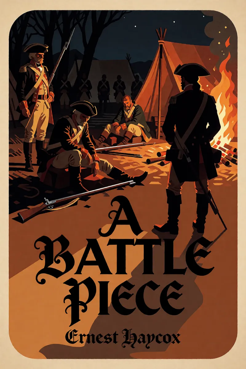 Cover of A battle piece by Ernest Haycox