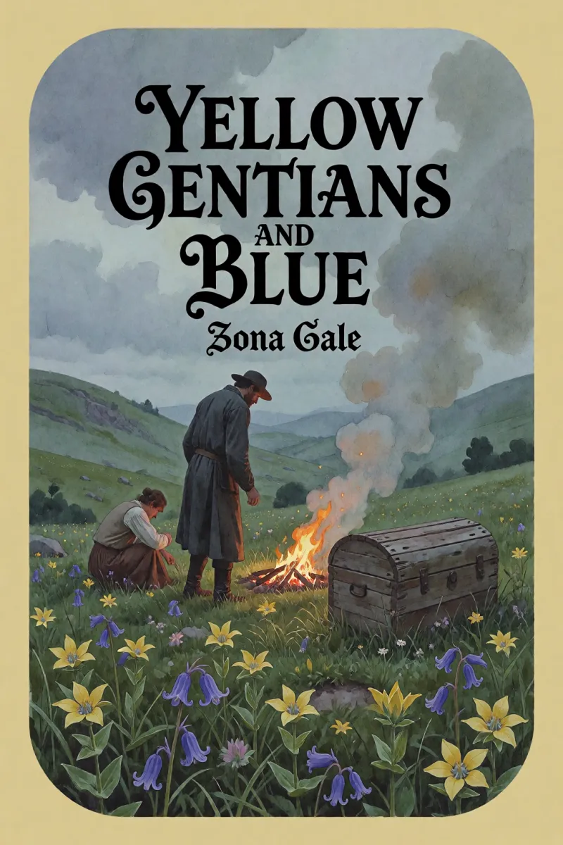 Cover of Yellow gentians and blue by Zona Gale