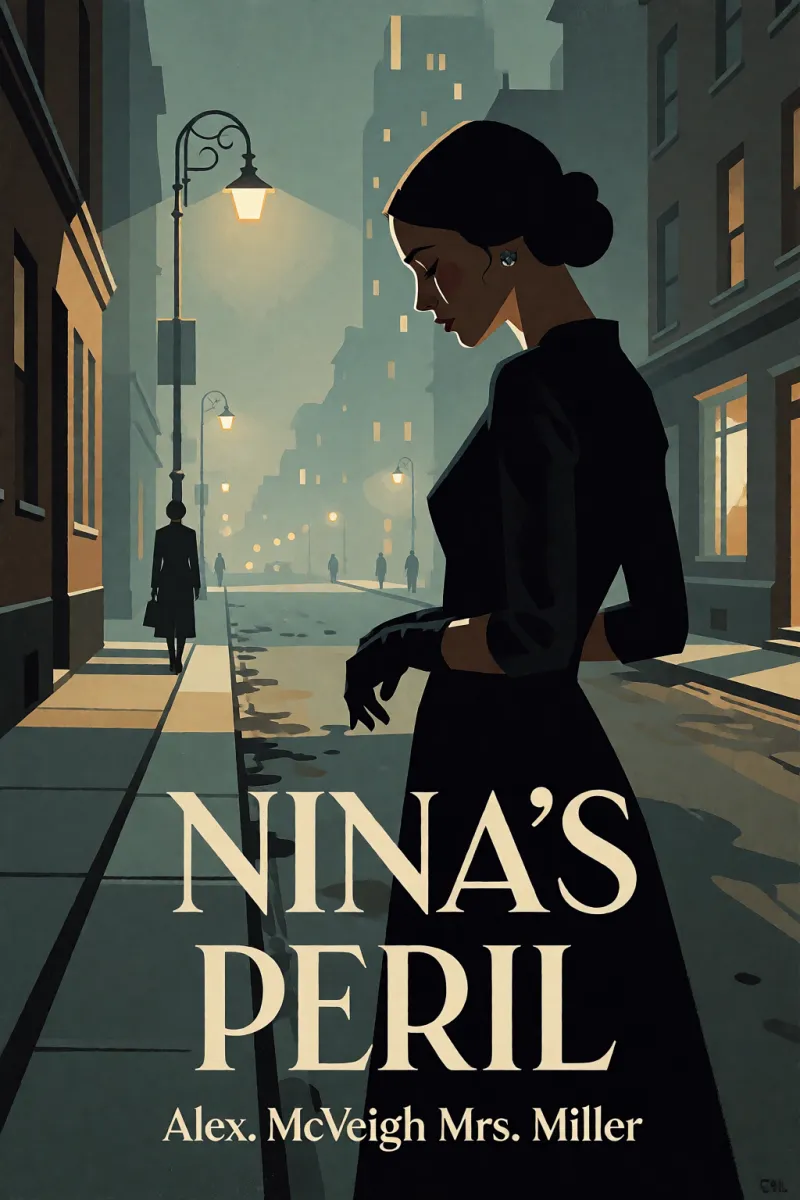 Cover of Nina's peril by Alex. McVeigh Mrs. Miller