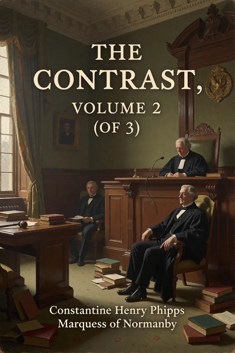 Cover of The contrast, Volume 2 (of 3) by Constantine Henry Phipps Marquess of Normanby
