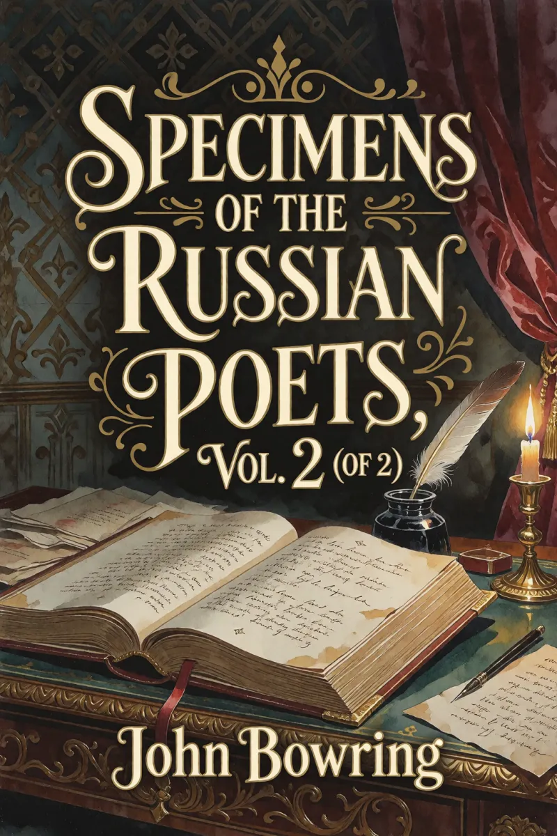 Cover of Specimens of the Russian poets, vol. 2 (of 2) by John Bowring