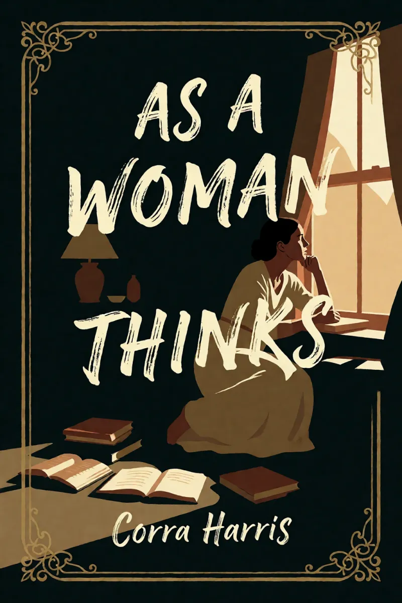 Cover of As a woman thinks by Corra Harris