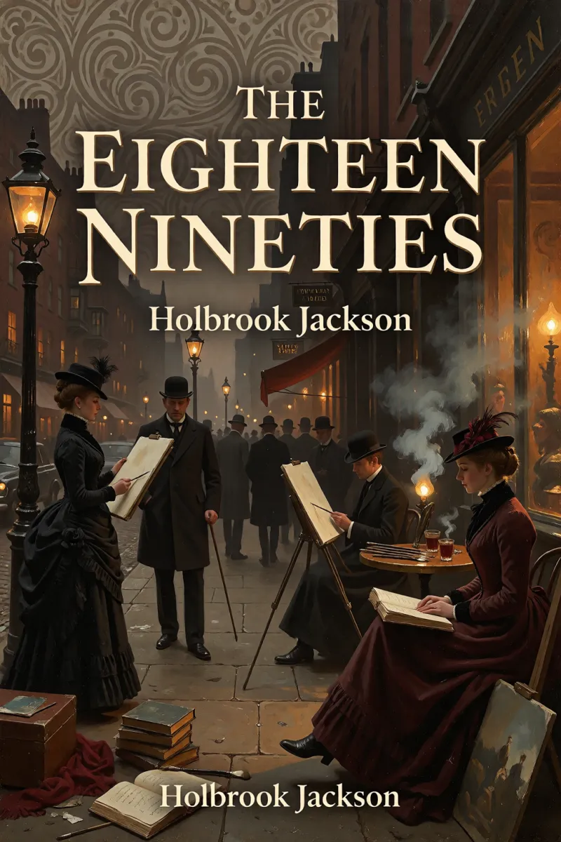 Cover of The eighteen nineties by Holbrook Jackson