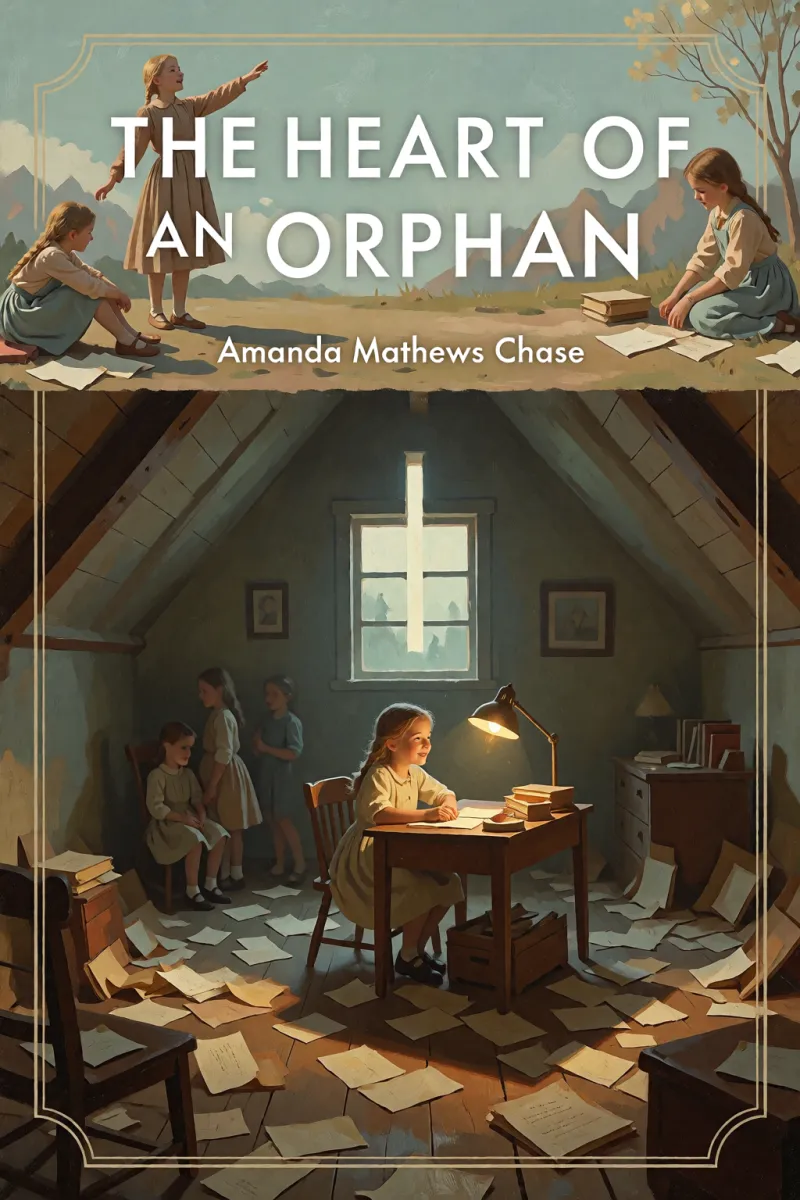 Cover of The heart of an orphan by Amanda Mathews Chase