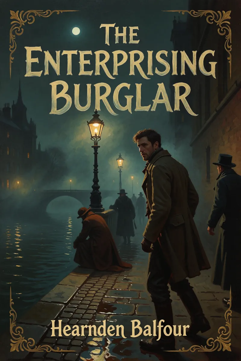 Cover of The enterprising burglar by Hearnden Balfour