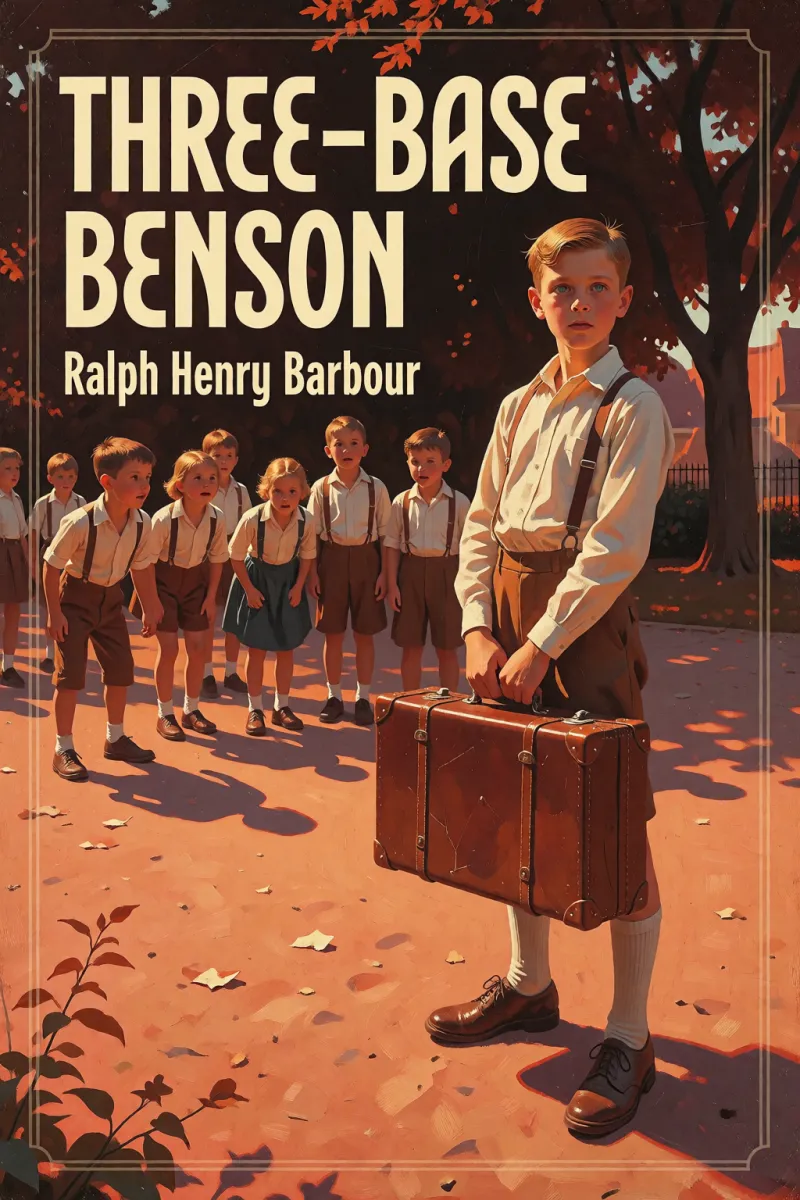 Cover of Three-Base Benson by Ralph Henry Barbour