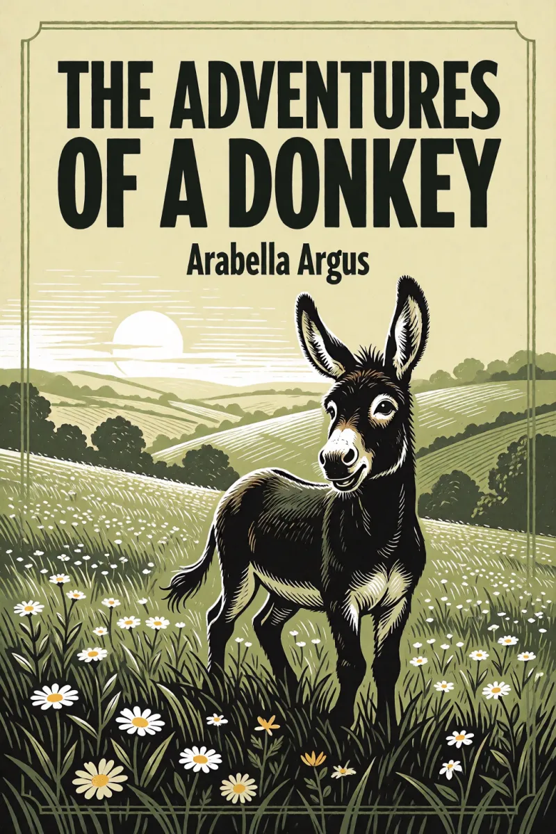 Cover of The adventures of a donkey by Arabella Argus