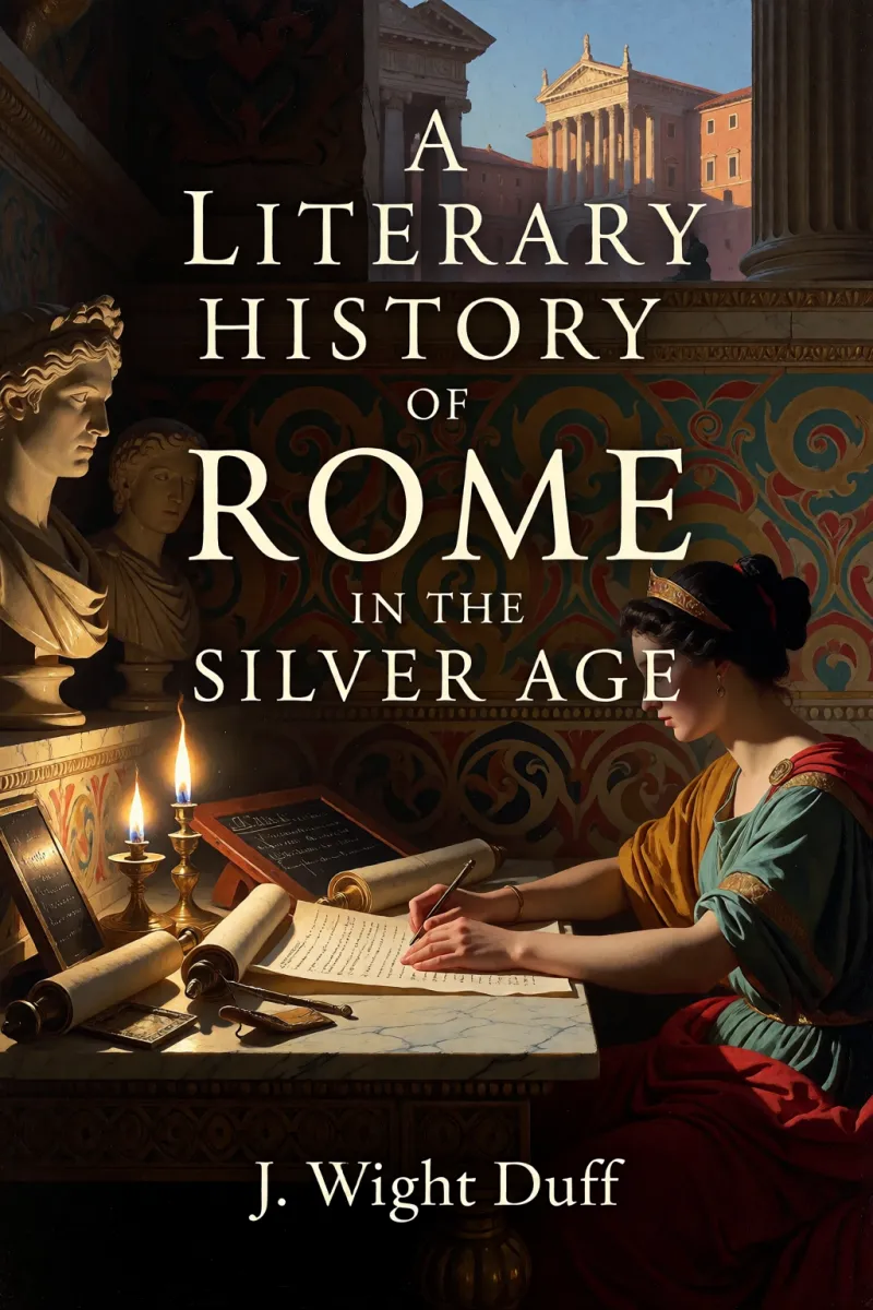 Cover of A literary history of Rome in the Silver Age by J. Wight Duff