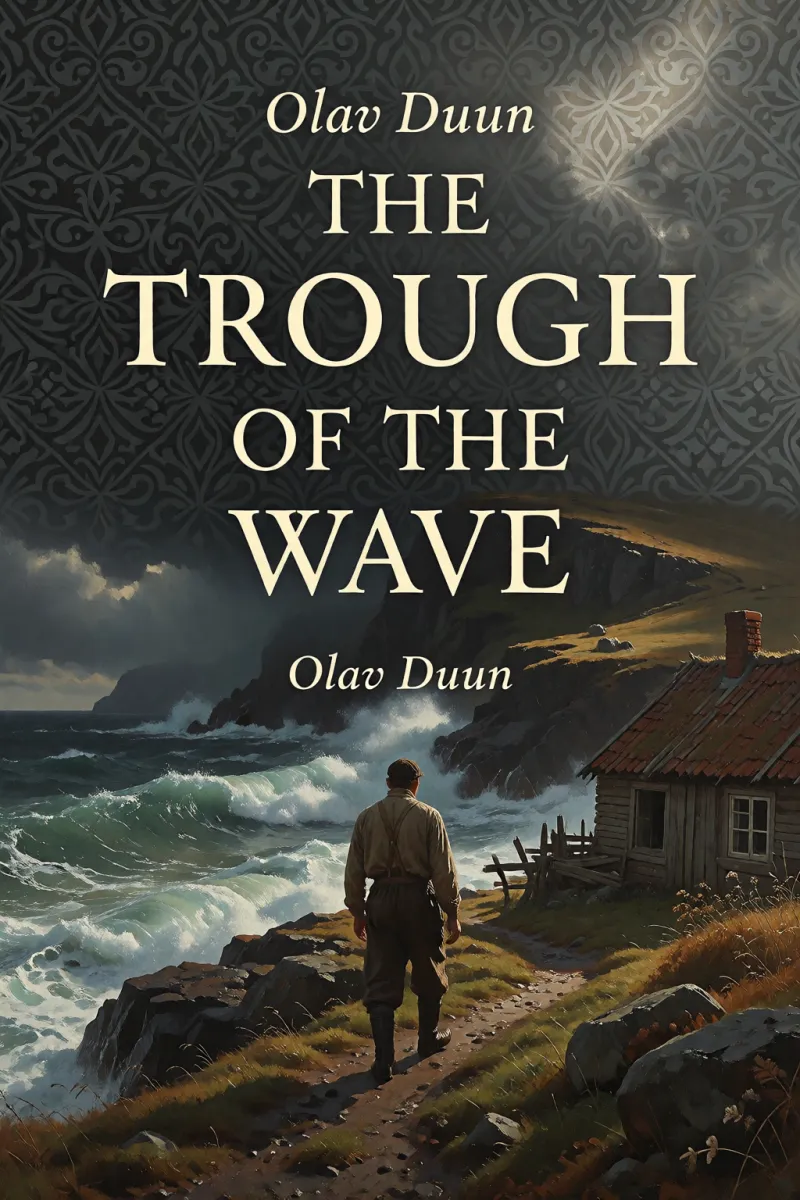 Cover of The trough of the wave by Olav Duun