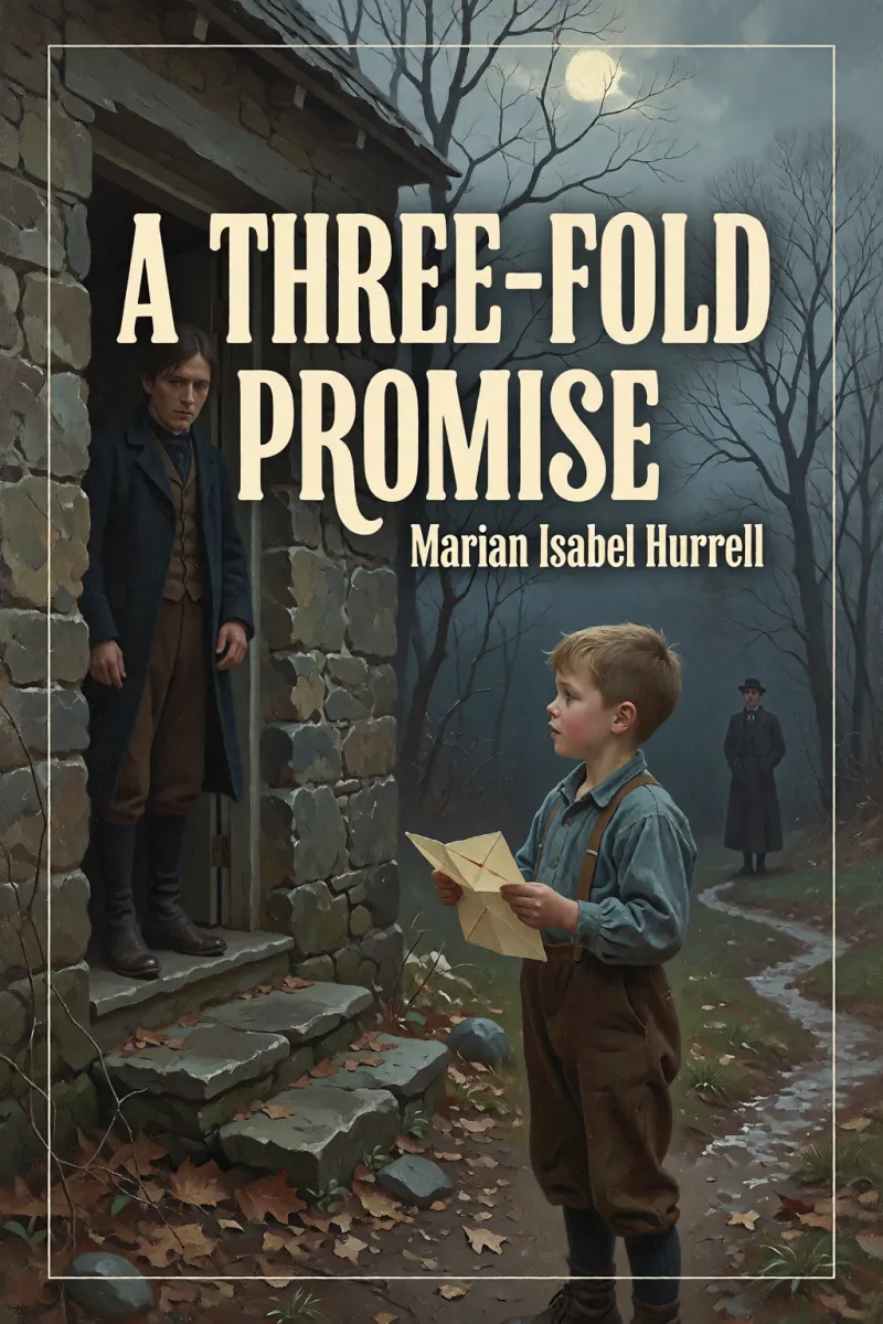 Cover of A three-fold promise by Marian Isabel Hurrell