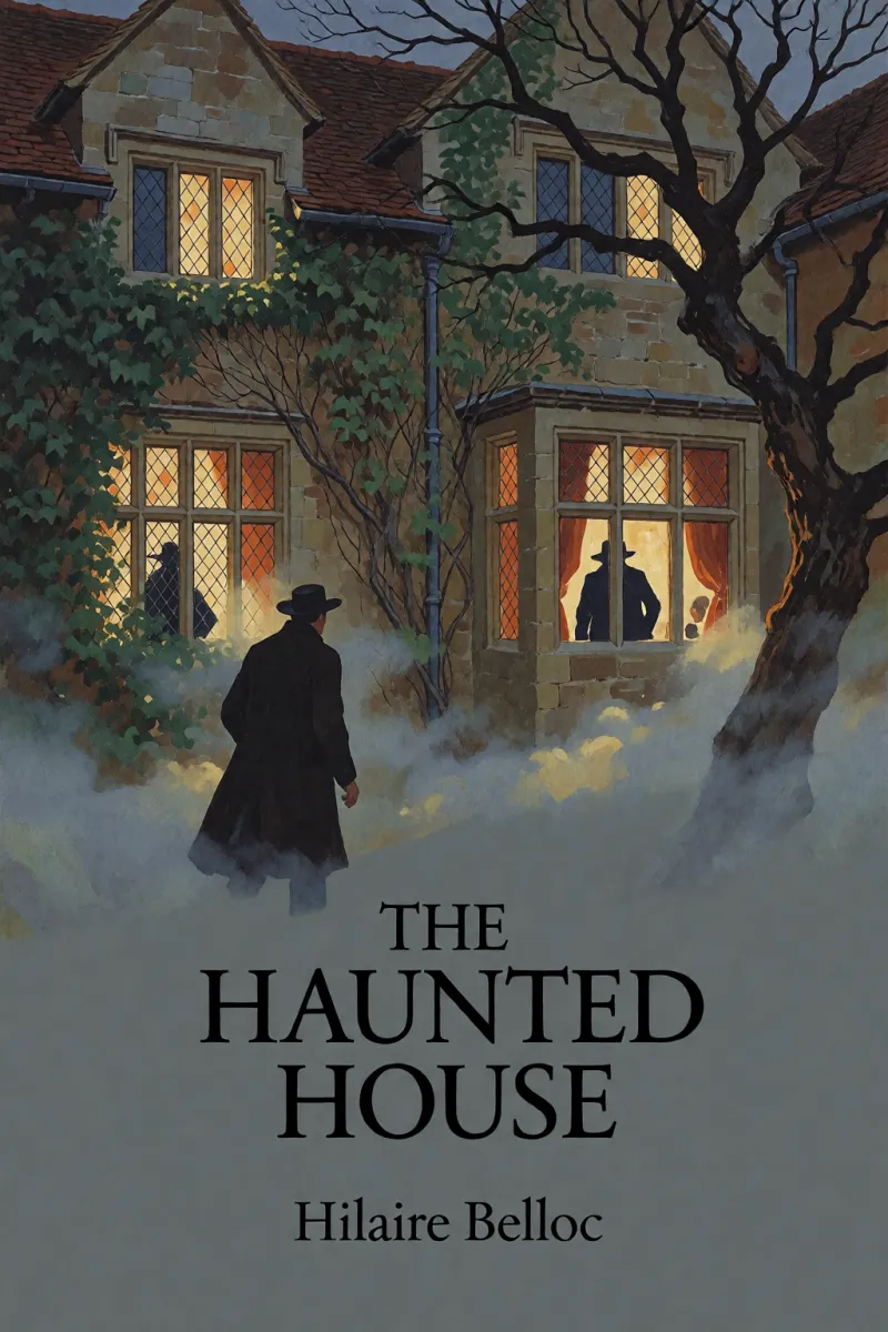 Cover of The haunted house by Hilaire Belloc