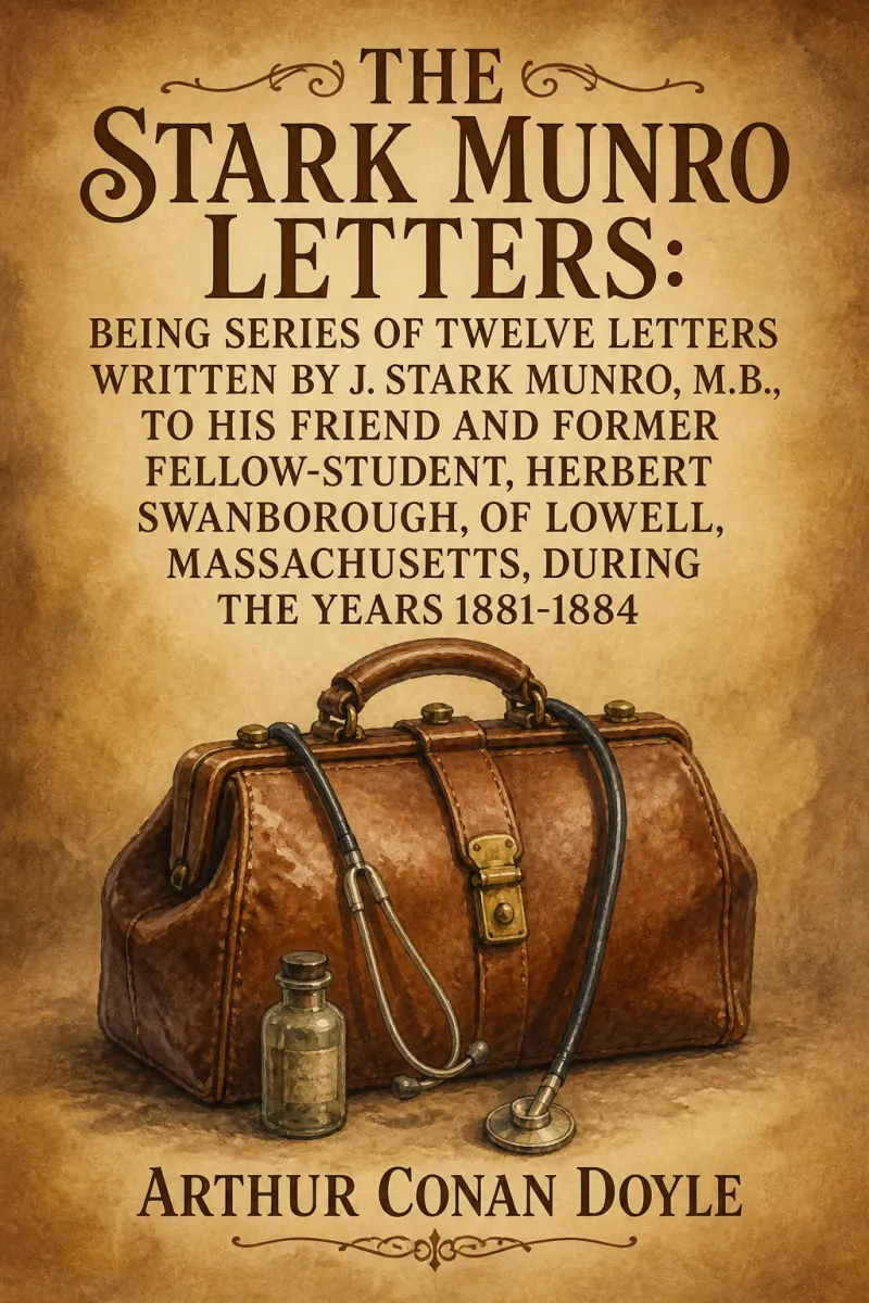 Cover of The Stark Munro Letters: Being series of twelve letters written by J. Stark Munro, M.B., to his friend and former fellow-student, Herbert Swanborough, of Lowell, Massachusetts, during the years 1881-1884 by Arthur Conan Doyle