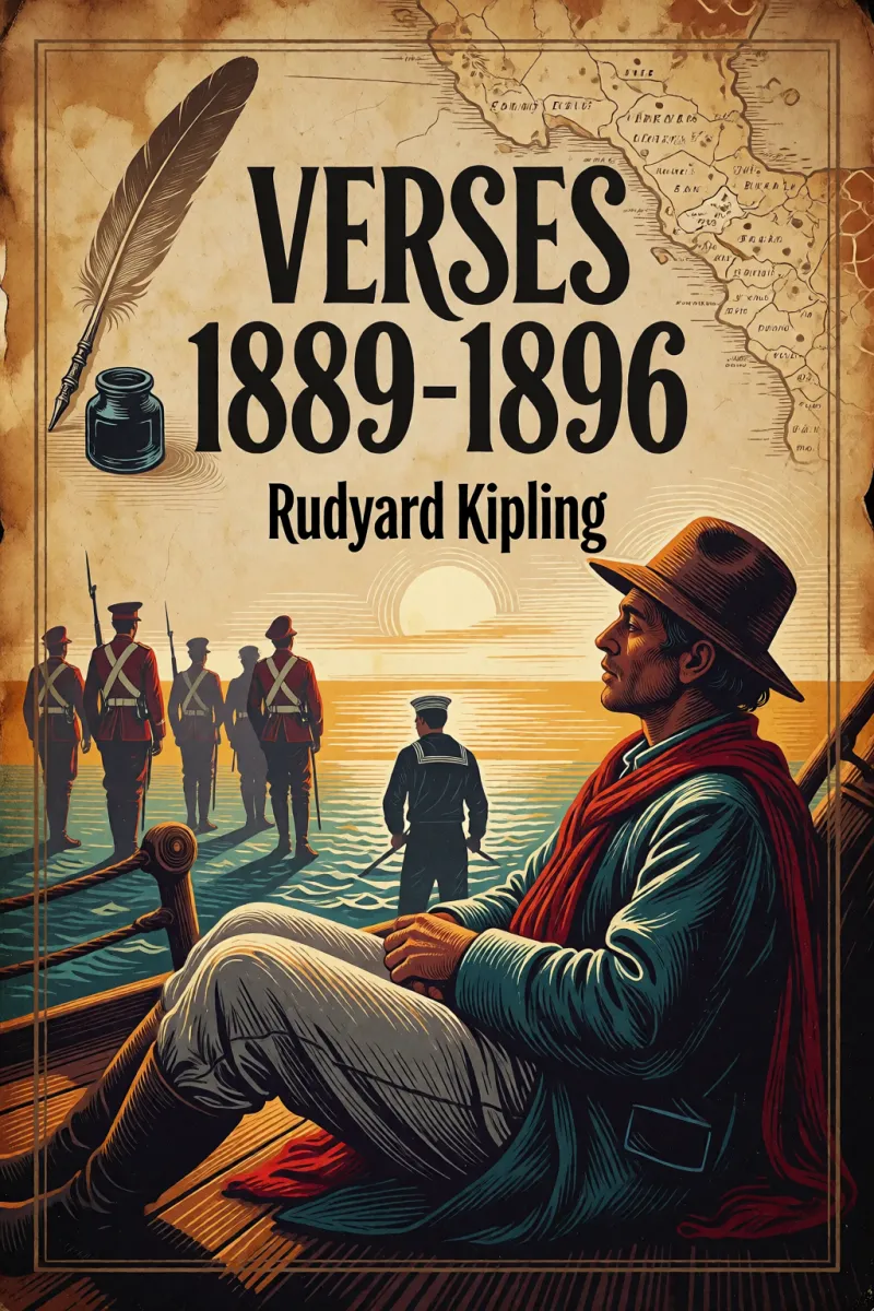 Cover of Verses 1889-1896 by Rudyard Kipling