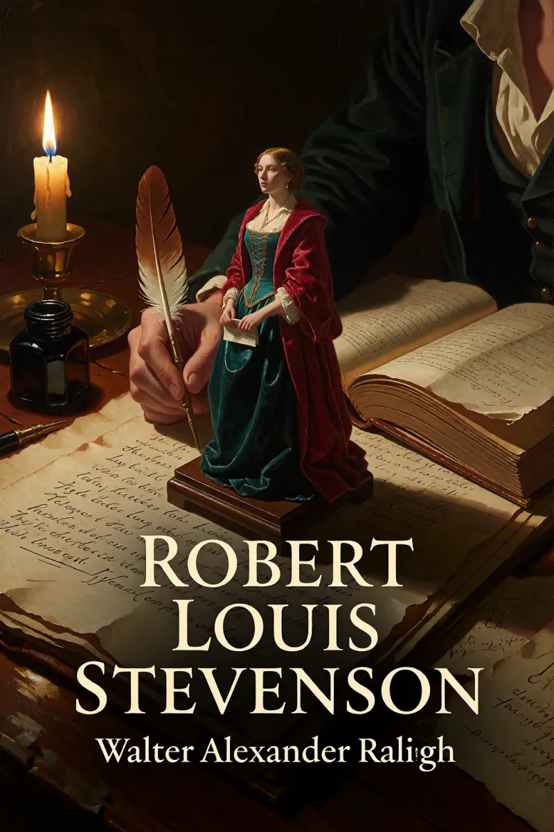 Cover of Robert Louis Stevenson by Walter Alexander Raleigh