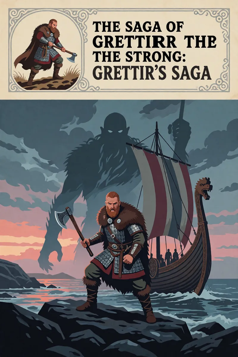 Cover of The Saga of Grettir the Strong: Grettir's Saga by Unknown