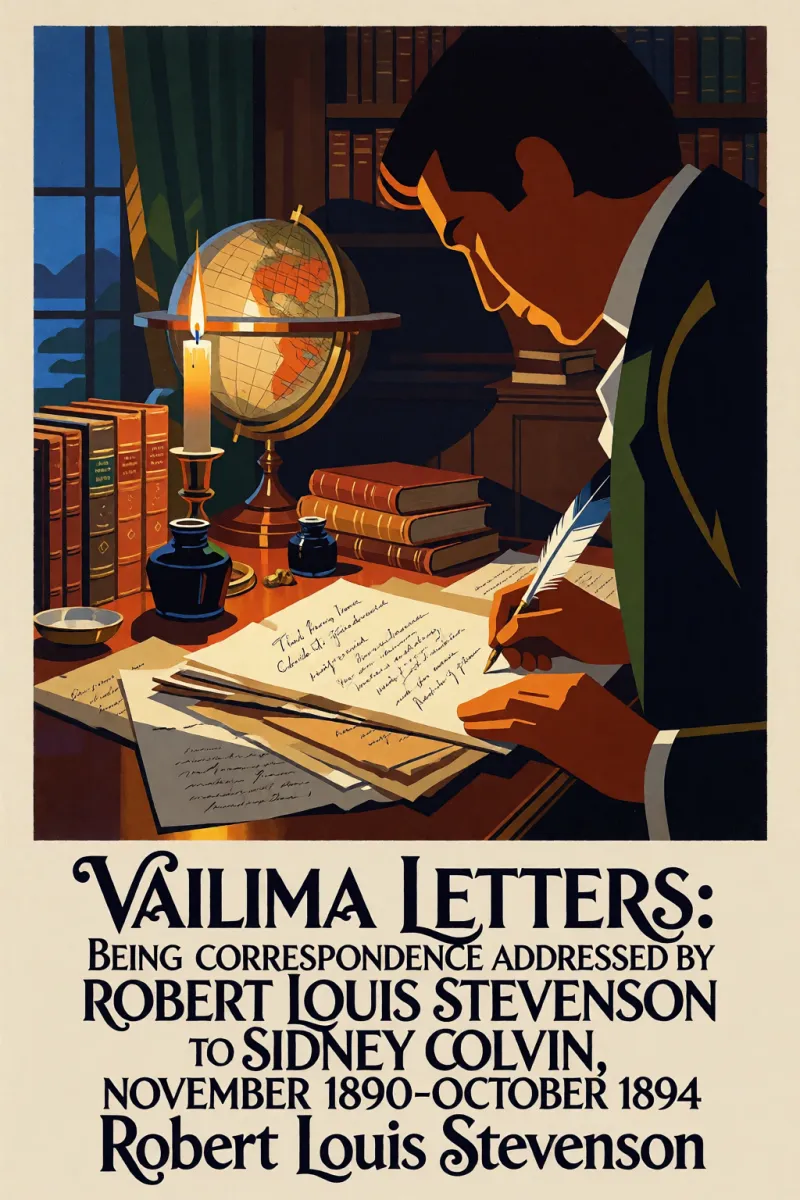 Cover of Vailima Letters: Being Correspondence Addressed by Robert Louis Stevenson to Sidney Colvin, November 1890-October 1894 by Robert Louis Stevenson