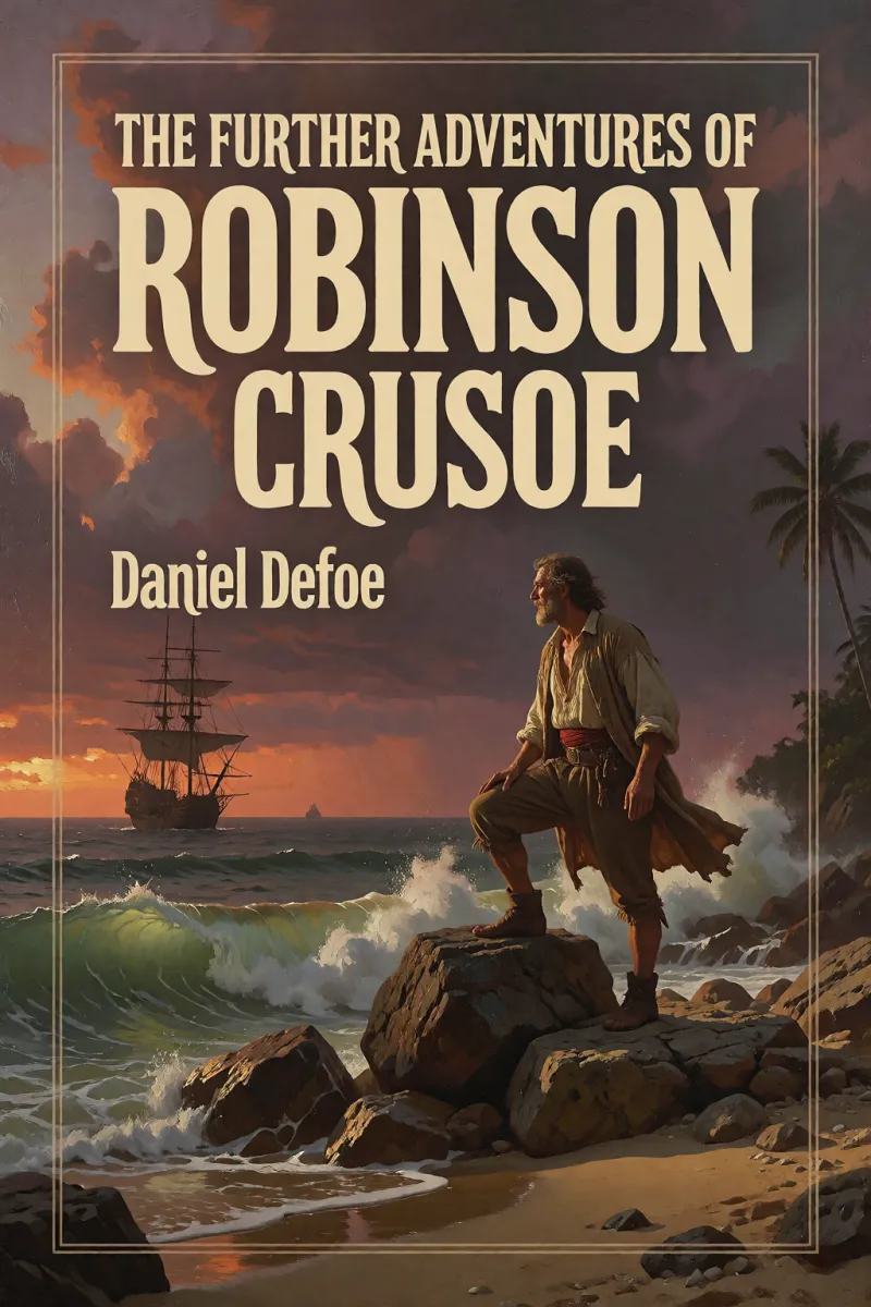 Cover of The Further Adventures of Robinson Crusoe by Daniel Defoe