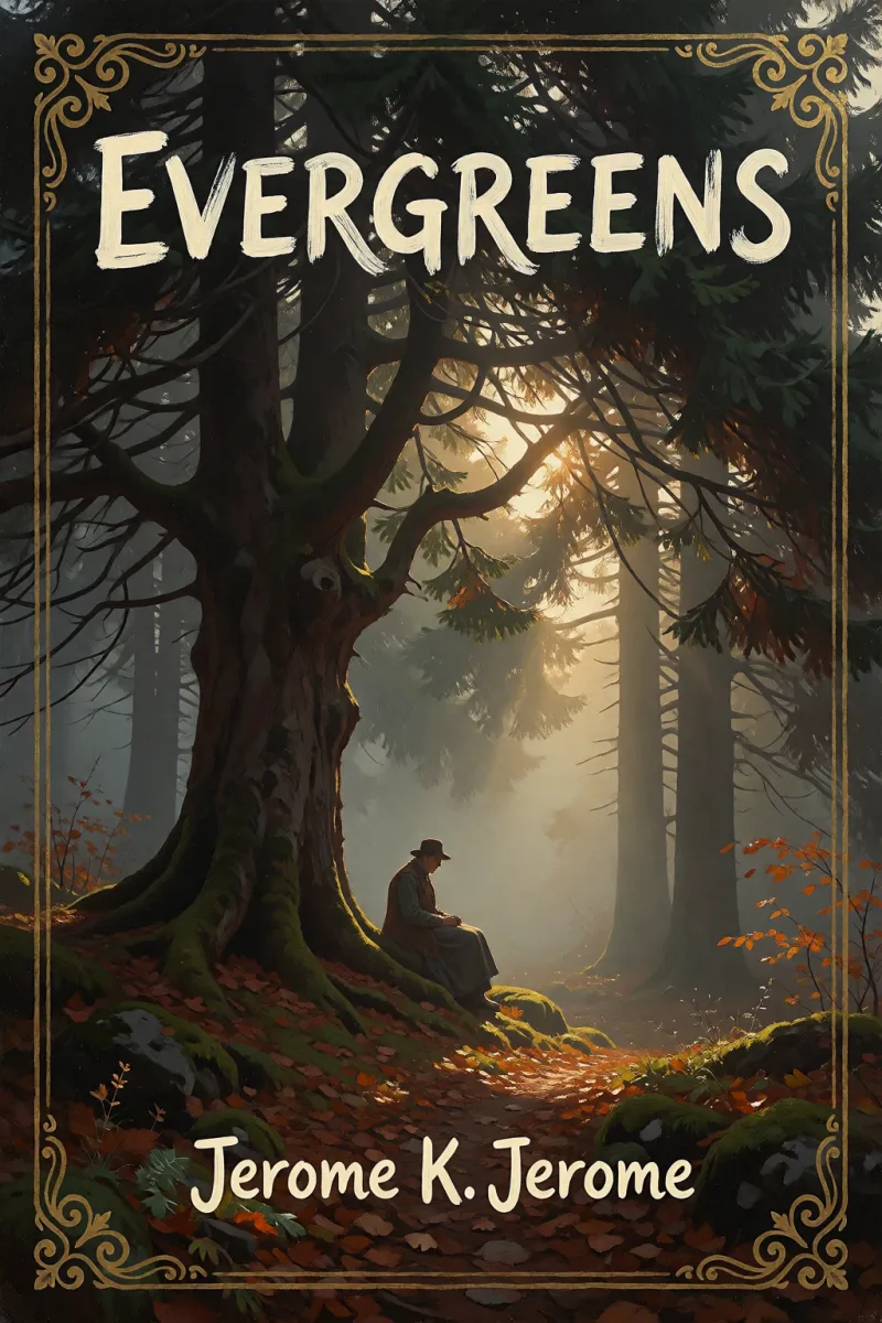 Cover of Evergreens by Jerome K. Jerome